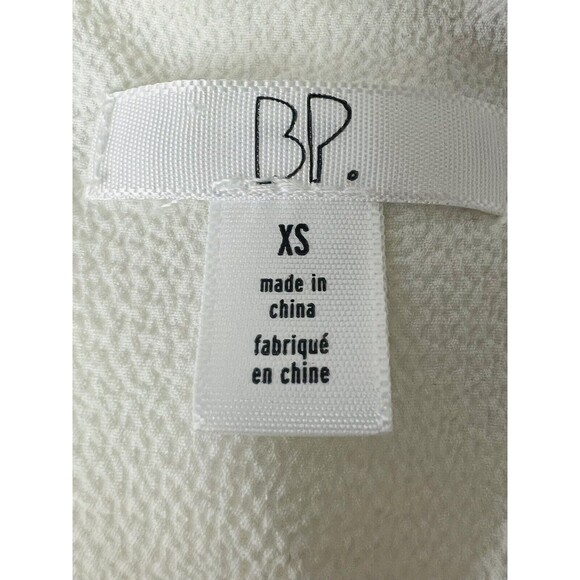 BP Cropped Flowey Spaghetti Strap Off Shoulder Camisole White Ivory Sz XS - Picture 7 of 10